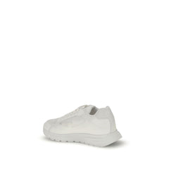 Prada White Rubber Athletic Sneakers