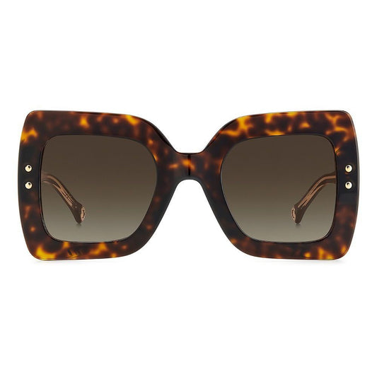 Carolina Herrera brune acetatsolbriller