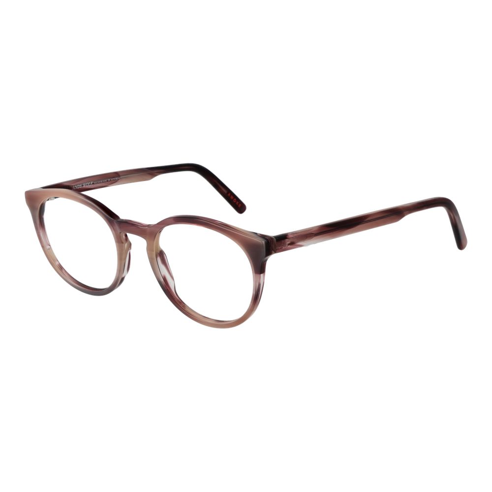 Rosa unisex glasögonbåge