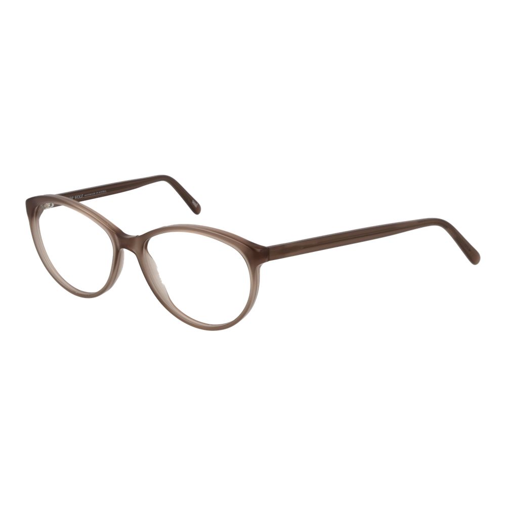 Beige unisex glasögonbåge