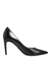 Dolce & Gabbana Svarta Kalvskinns Stilettklackade Pumps Skor