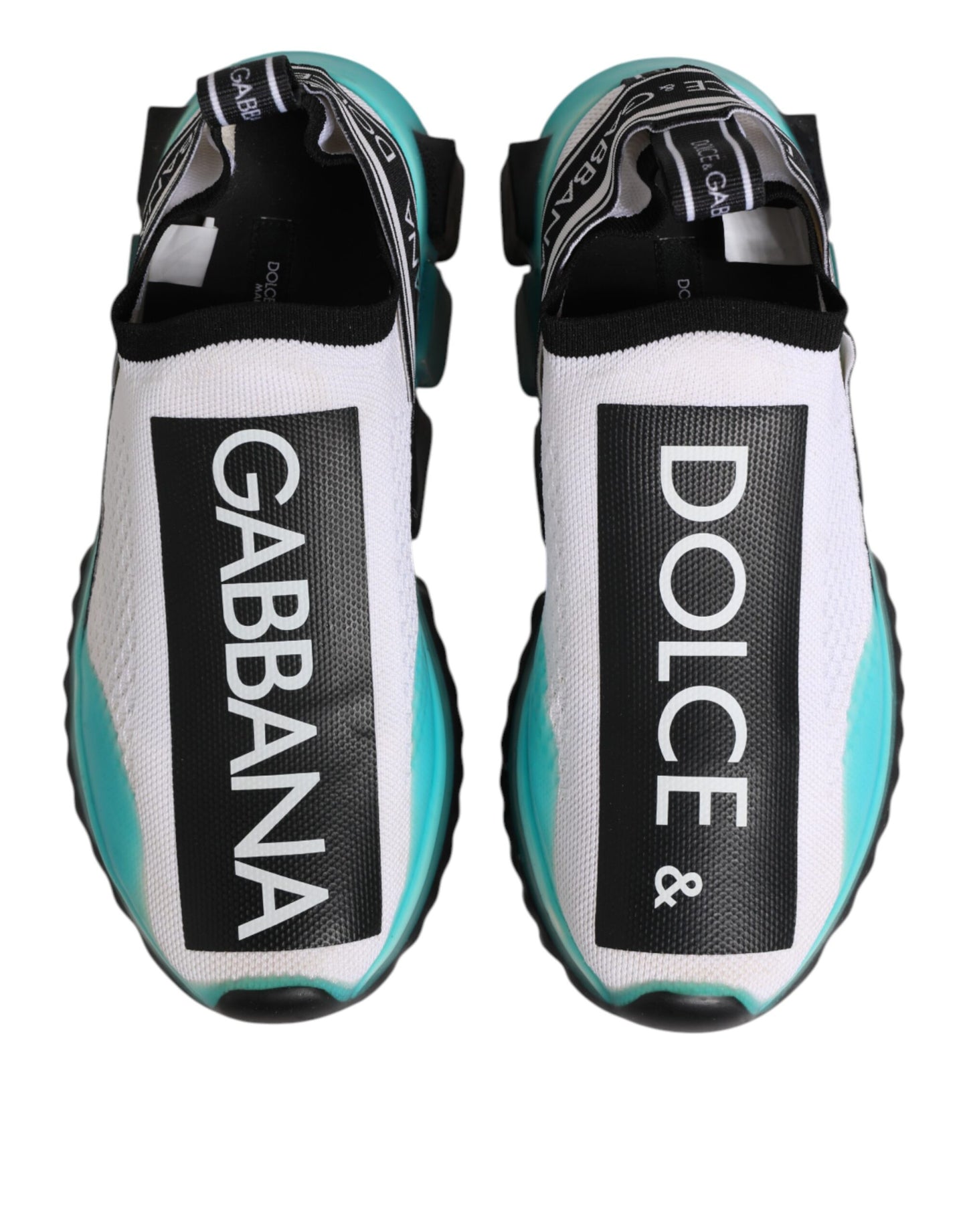 Dolce & Gabbana Hvite Sorrento Slip On Lave Sneakers Sko