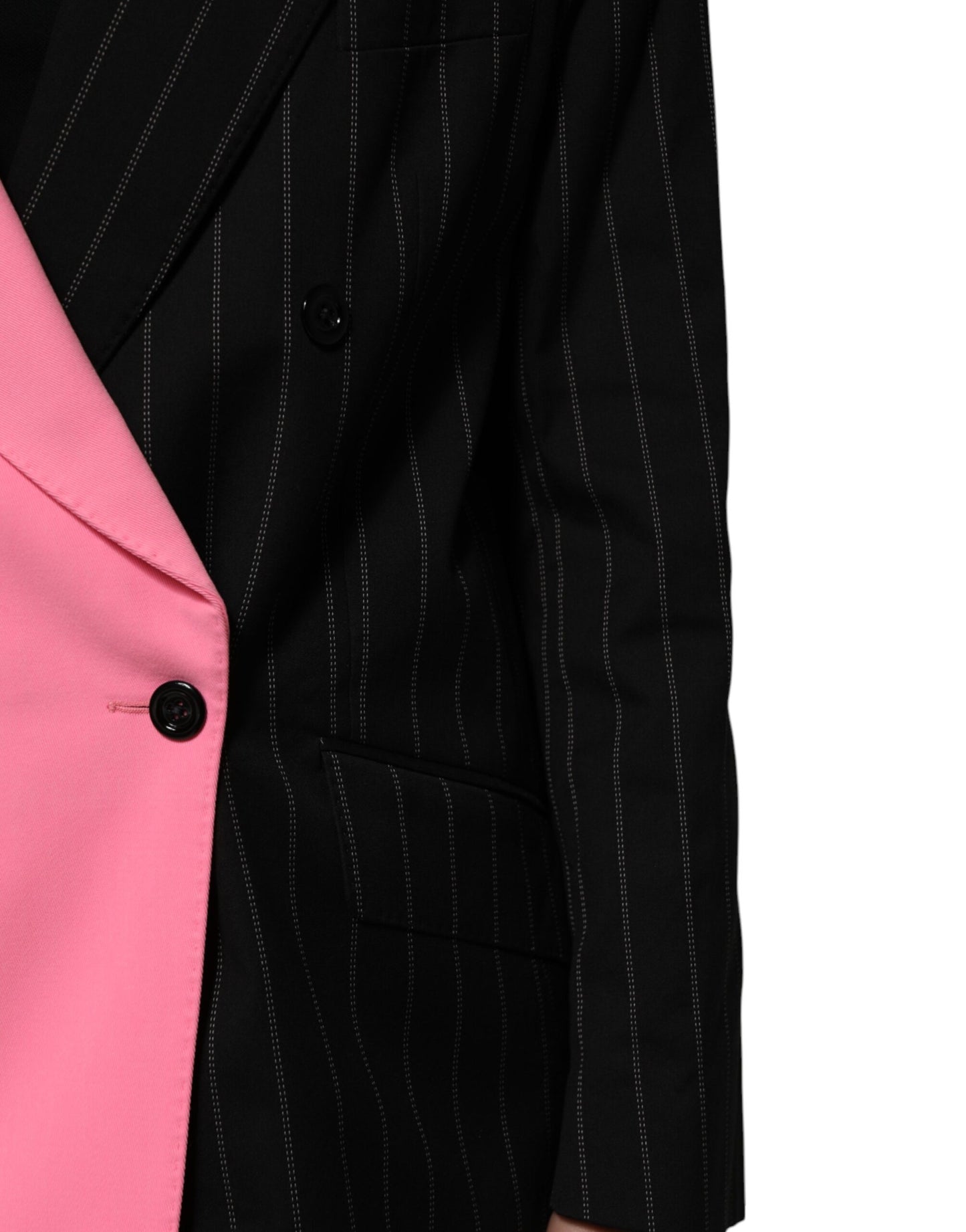 Dolce & Gabbana Flerfärgad Patchwork Utsmyckad Kappa Jacka