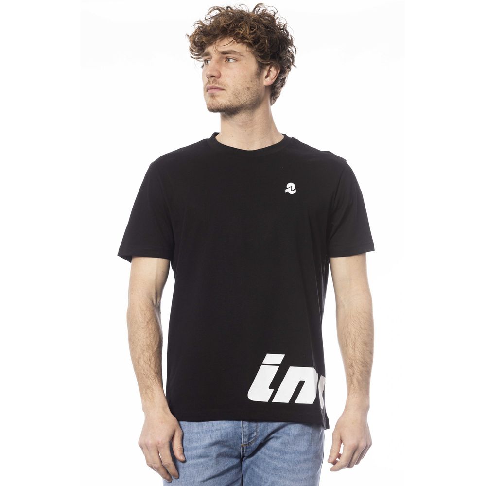 Invicta svart bomulls-T-shirt för män