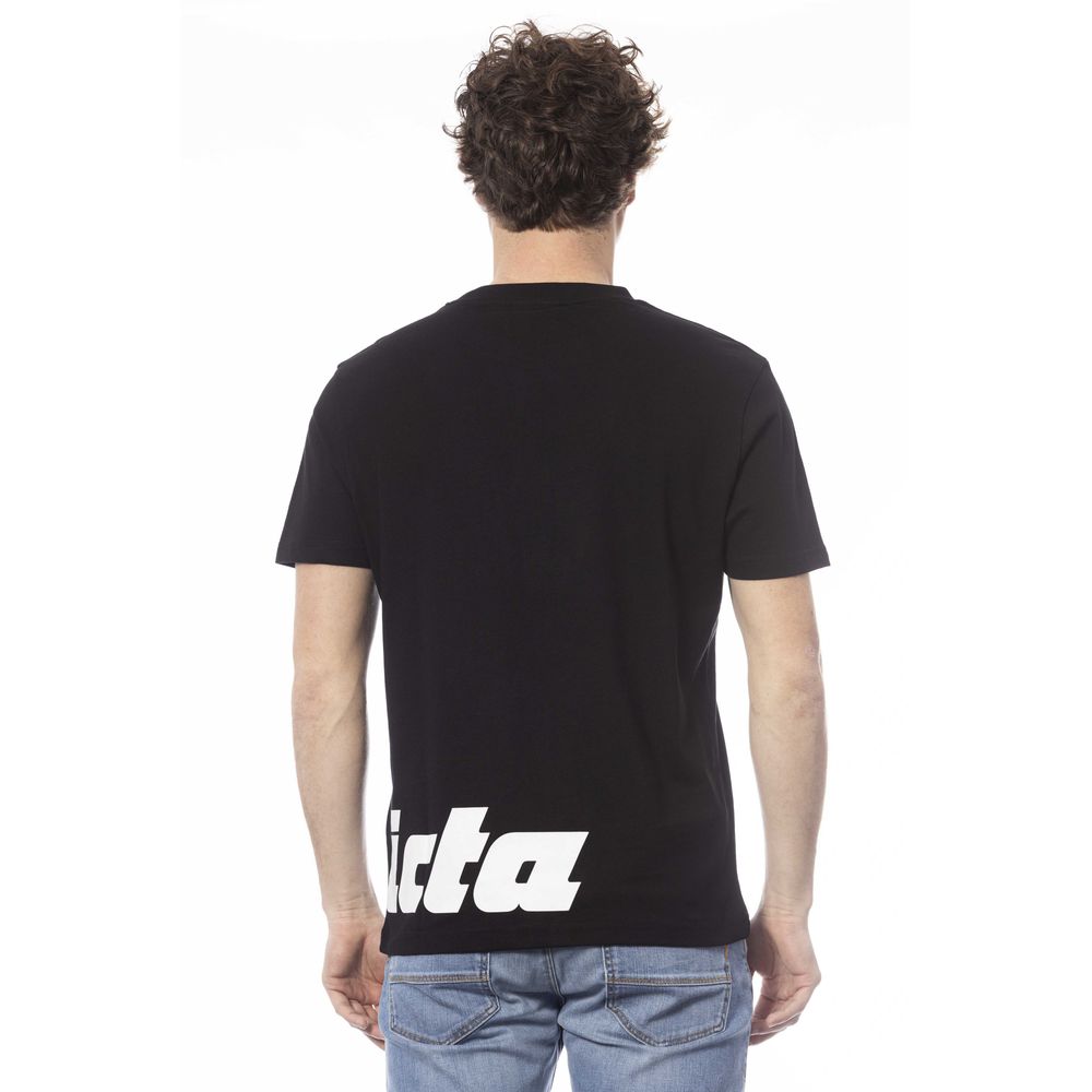 Invicta svart bomulls-T-shirt för män