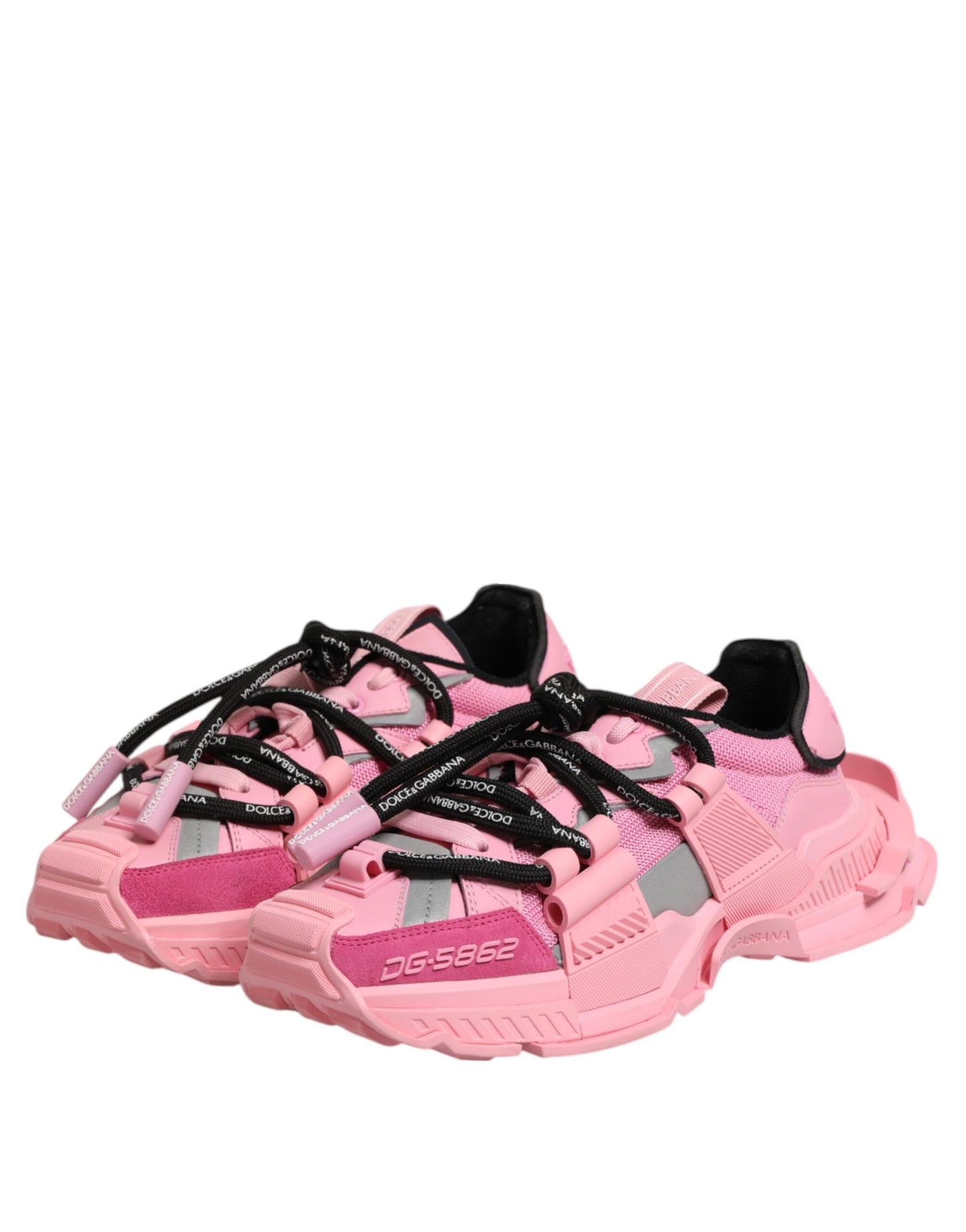 Dolce & Gabbana Rosa Lave Sneakers Damesko