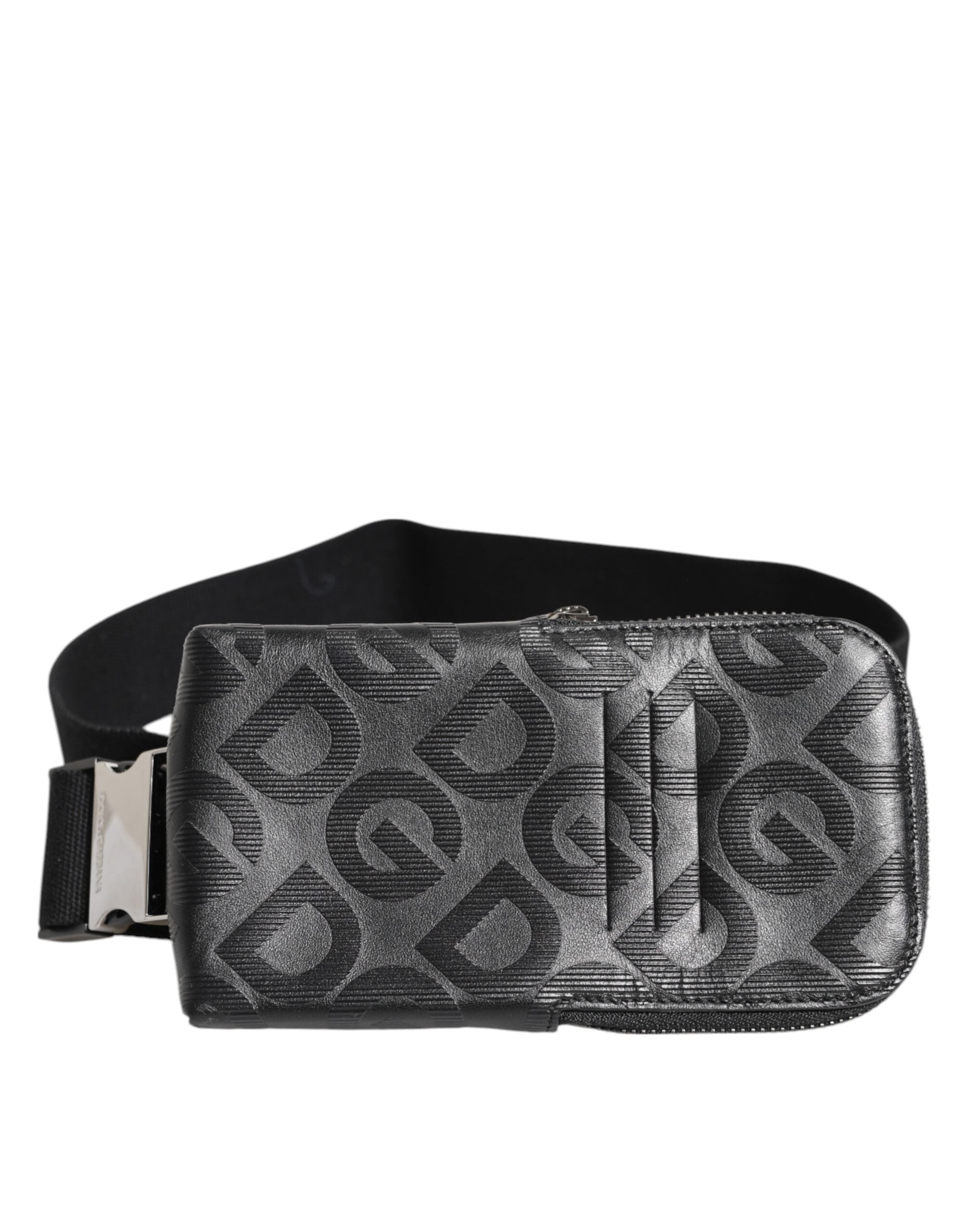 Grå DG Logo Mania Purse Phone Belt Midjeväska för män