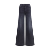 Mother Denim Black Cotton Jeans Denim