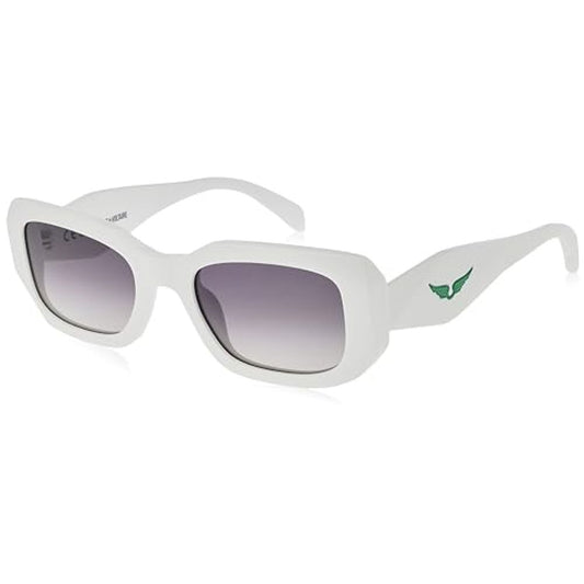 Zadig & Voltaire White Acetate Solglasögon