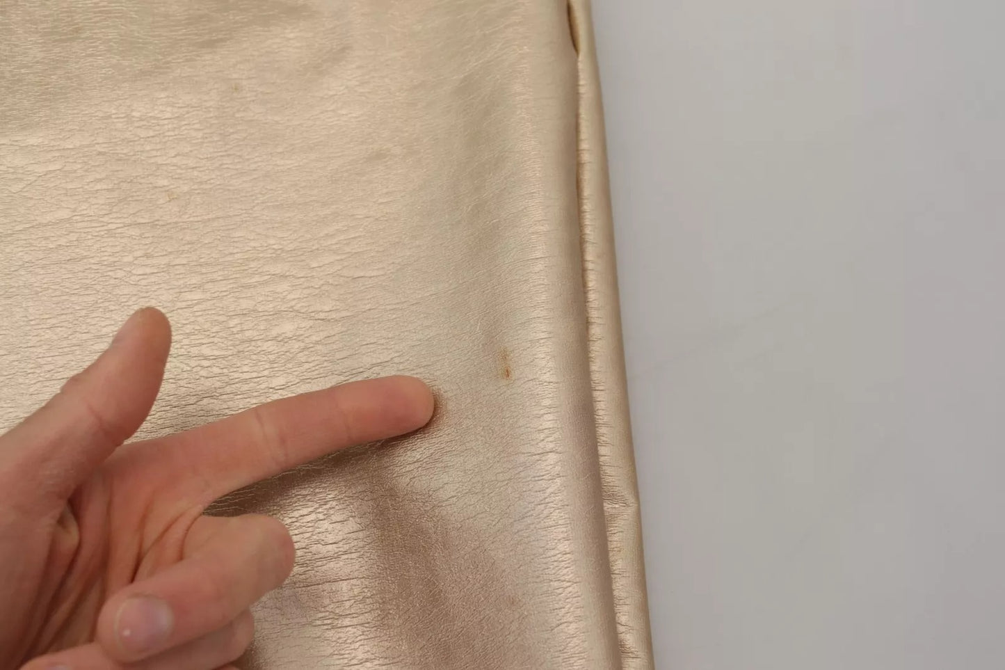 Dolce & Gabbana Metallic Gold Polyester Rette Buksebukser
