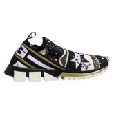 Dolce & Gabbana Multicolor Sorrento Låga Sneakers Skor