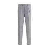 Brunello Cucinelli Gray Cashmere Casual Pants