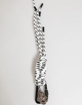 Dolce & Gabbana Multicolor Polyester Tape String DG Logo Keychain Keyring