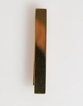 Dolce & Gabbana Gold Tone Brass Logo Branded Men Accessory Tie Clip Bar