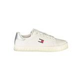 Tommy Hilfiger White Leather Women Sneaker