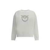 PINKO White Cotton Sweatshirt