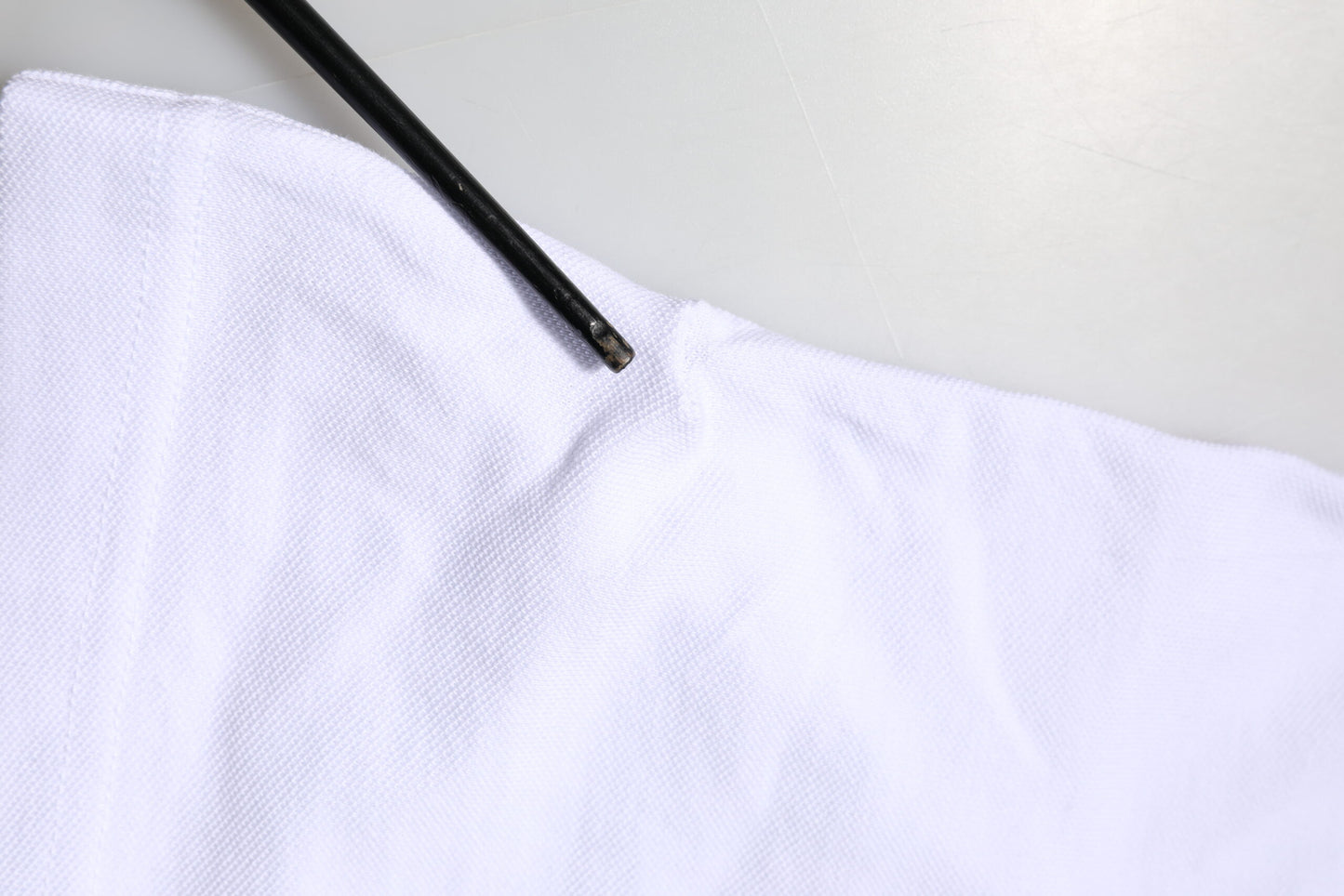 Dolce & Gabbana Vit bomull DG Hjärtlogotyp Broderad T-shirt