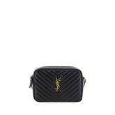Saint Laurent Black Calf Leather Bos Taurus Shoulder Bag