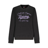 Tommy Hilfiger Black Cotton Women Sweater