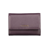 Coccinelle Purple Leather Wallet
