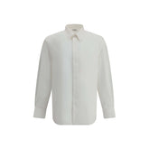 Saint Laurent White Cotton Dress Shirt