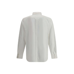 Saint Laurent White Cotton Dress Shirt