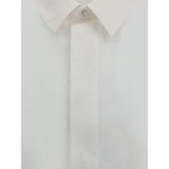 Saint Laurent White Cotton Dress Shirt