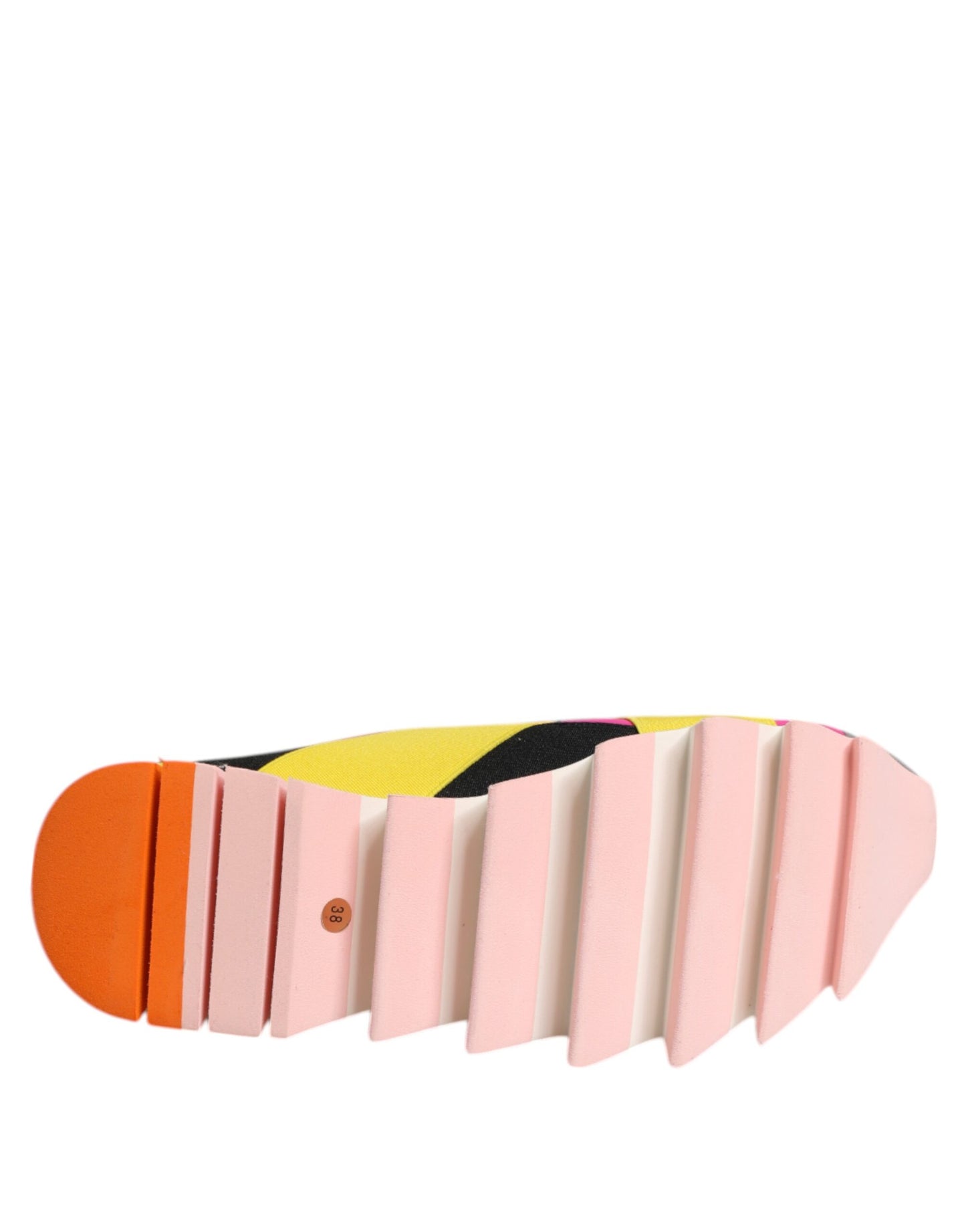 Dolce & Gabbana Flerfärgade Neopren Elastiska Ibiza Sneakers Skor