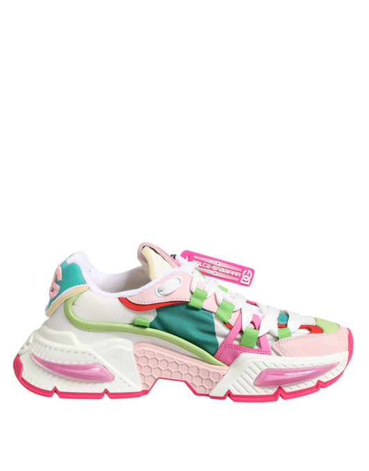 Dolce & Gabbana Flerfärgade Läder Airmaster Låga Sneakers
