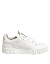 Dolce & Gabbana Vita Miami Låga Sneakers i Läder