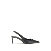 Dolce & Gabbana Black Goatskin High Heel Pumps