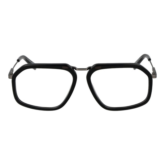 Ermenegildo Zegna Black Metal Glasses (Frames)