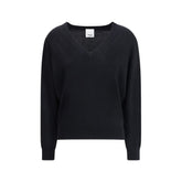 Allude Black Cashmere Cashmere Sweater