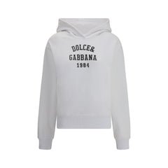 Dolce & Gabbana White Cotton Sweatshirt
