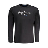 Pepe Jeans Black Cotton Men's T-Shirt