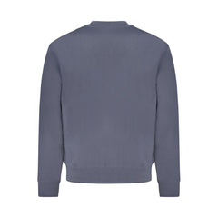Hugo Boss Blue Cotton Men Sweater