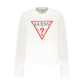 Guess Jeans White Cotton Women Sweater