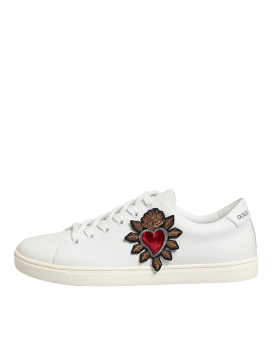 Dolce & Gabbana Vita Läder Sneakers Skor