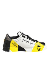 Dolce & Gabbana Portofino Sneakers med flerfärgade bokstäver