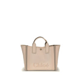 Chloé Beige Cotton Handbag