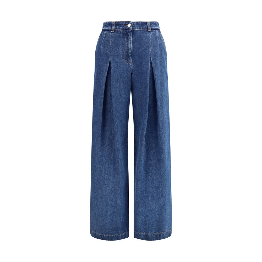 Raka jeans med nypon