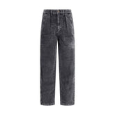 Marant Etoile Black Cotton Casual Pants