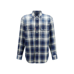 Dsquared² Multicolor Cotton Pattern Shirt