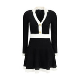 Balmain Black Viscose Casual Dress