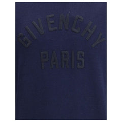 Givenchy Blue Cotton Sweatshirt