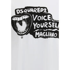 Dsquared² White Cotton T-Shirt