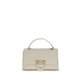 PINKO Cream Calf Leather Bos Taurus Wallet
