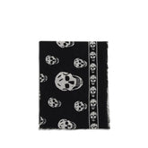 Alexander McQueen Black Modal Scarf