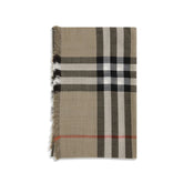 Burberry Beige Wool Scarf