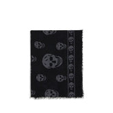 Alexander McQueen Black Modal Scarf